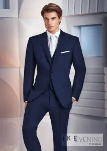 Ike Evening $425 (Coat & Pant): Navy Blue (Collin)